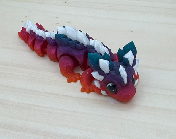 Kristalldrache – Regenbogenglanz